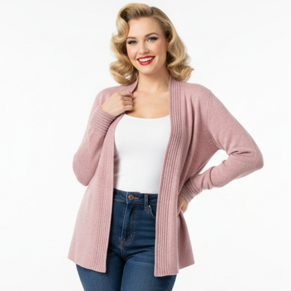 Charter Club | Soft Pink Cashmere Cardigan XS